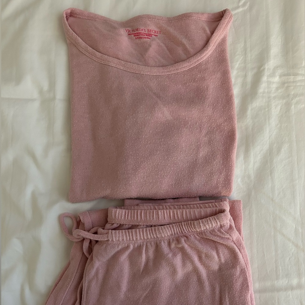 Victoria Secret long sleeve pajamas with shirt and pants